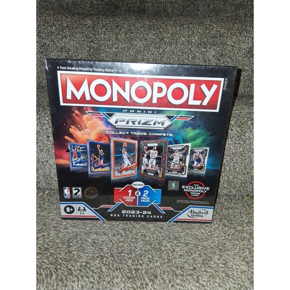NEW! Monopoly Prizm: NBA 2nd Edition Board Game, SEALED - Picture 1 of 3